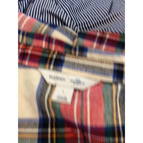 Old Navy Plaid Boysfriend Shirt Comfy Large L Button Front Womens - Picture 4 of 4